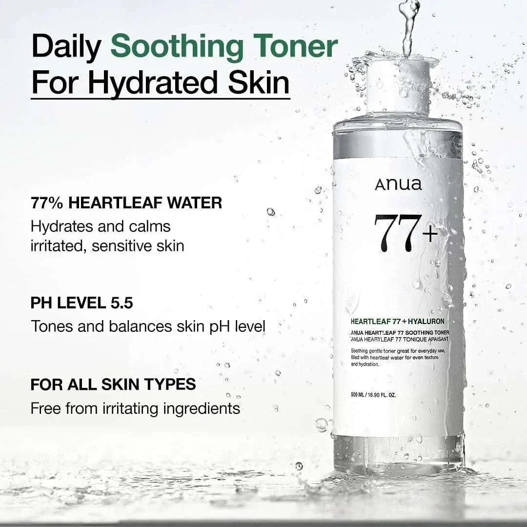 Anua Heartleaf 77% Soothing Toner 250ml